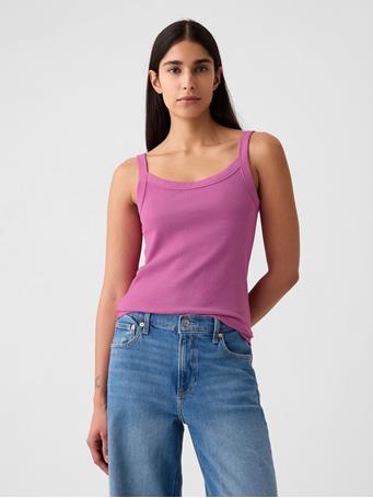 GAP - Modern Rib Tank Top BUDDING LILAC
