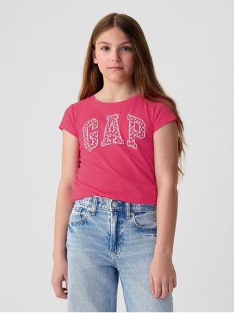 GAP - Logo T-Shirt PINK HIBISCUS 486