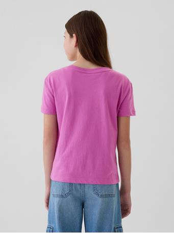 GAP - Kids Graphic T-Shirt BUDDING LILAC
