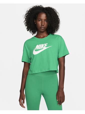 NIKE - Sportswear Essential Women's Cropped Logo T-Shirt STADIUM GREEN