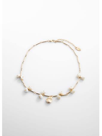 MANGO - Shell Chain Necklace GOLD