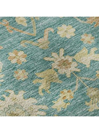 DALYN RUG COMPANY - Teal Hatay Runner - 2'3"X7'6" TEAL