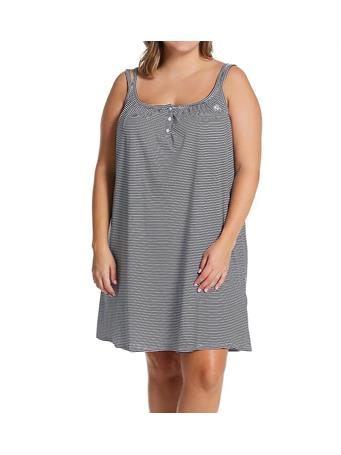 RALPH LAUREN - Double Strap Nightgown DKBL/STP