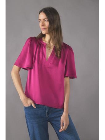 CORTEFIEL - Flowy Printed Blouse PINK