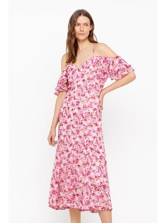 CORTEFIEL - Floral Print Dress MULTICOLOURED