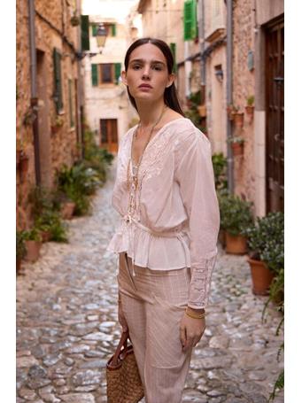 HOSS INTROPIA - Fiore Peaked Shirt WHITE