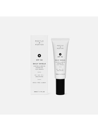 PESTLE & MORTAR - Daily Shield SPF 50 - 50ml NO COLOUR