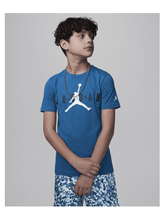 NIKE - Jordan Big Kids' T-Shirt INDUSTRIAL BLUE