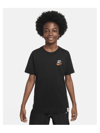NIKE - Sportswear Older Kids' T-Shirt BLACK