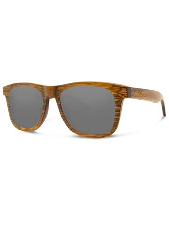 ABACO POLARIZED - Castaway Sunglasses BAMBOO GREY