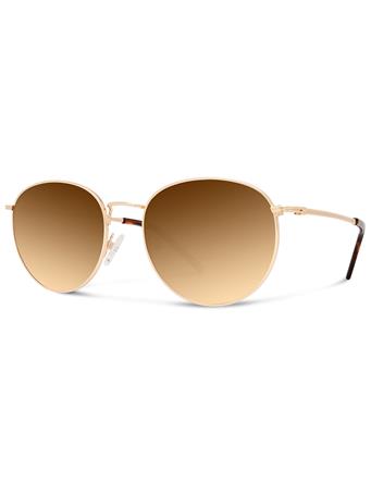 ABACO POLARIZED - Salerno Sunglasses GOLD BROWN