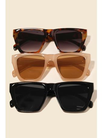 ANARCHY STREET - Acetate Frame Assorted Sunglasses Set MULTI