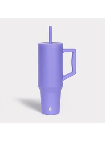 ELEMENTAL - Tumbler with Handle and Straw LAVENDAR