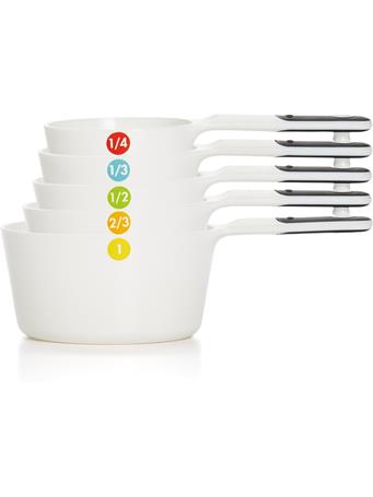 OXO - Good Grips 6-Piece Plastic Measuring Cups- White WHITE