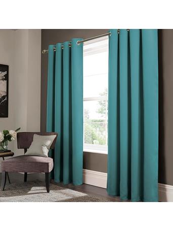 RAMALLAH TRADING COMPANY - Anchorage Blackout Grommet Panel TURQUOISE