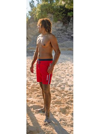 PALMETTO PORT - Swim Trunk Somerset RED