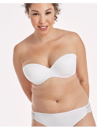 MAIDENFORM - Custom Lift Strapless Underwire Bra WHITE
