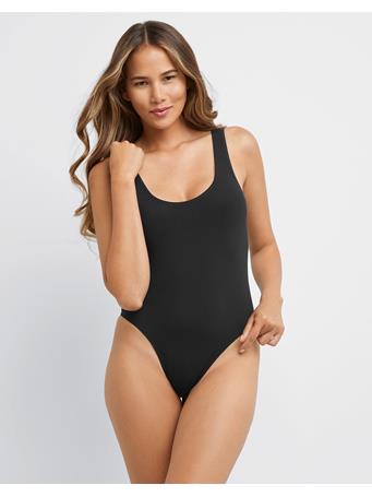 MAIDENFORM - M Smoothing Seamless Bodysuit BLACK