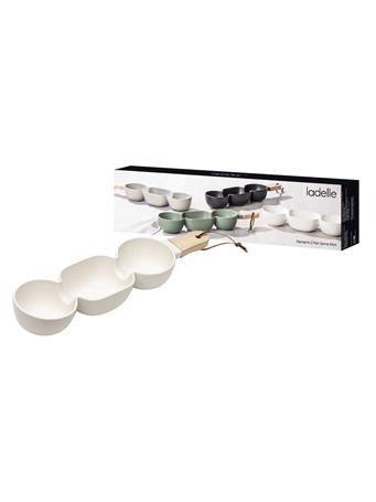LADELLE - Elements 3 Part White Serve Stick WHITE