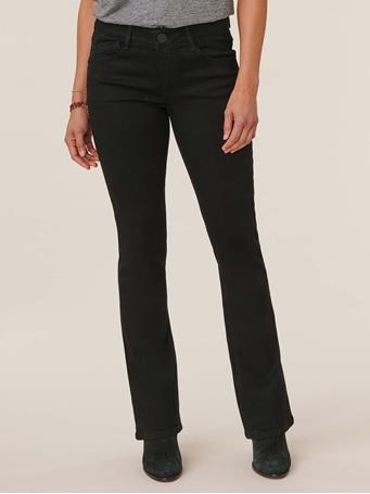 DEMOCRACY - "Ab"solution Itty Bitty Bootcut Black Jeans BLACK