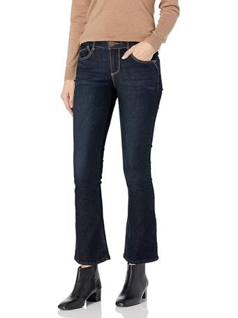 DEMOCRACY - "Ab"solution High Rise Itty Bitty Bootcut Light Blue Jeans INDIGO
