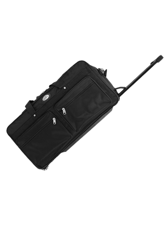 EVEREST - 36IN Deluxe Wheeled Duffel Bag BLACK