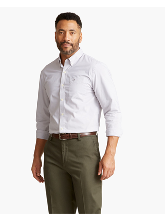 DOCKERS - Signature Comfort Flex Shirt, Classic Fit FOIL