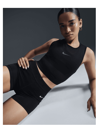 NIKE - Pro Women's Mesh Tank Top BLACK
