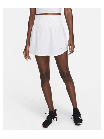 NIKE - One Women's Dri-FIT Ultra High-Waisted Skort WHITE