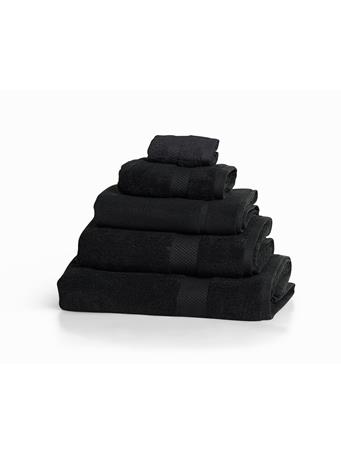 MARINER COTTON - Bath Towel Collection TRUE BLACK