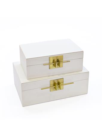 MAISON LUXE -2PC Box Set White WHITE