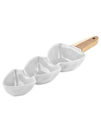 LADELLE - Candy White Christmas Serve Stick WHITE