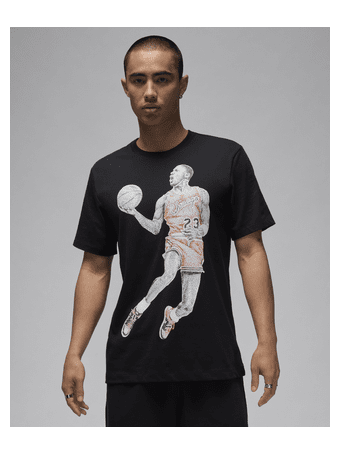 NIKE - Jordan Men's T-Shirt BLACK