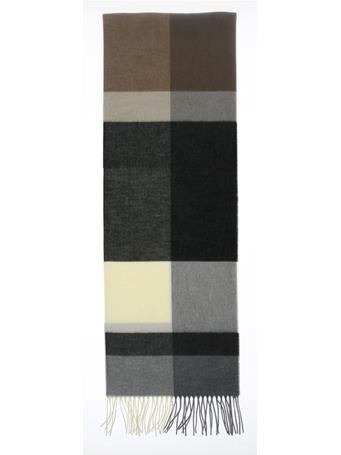 V FRAAS - Colorful Block Scarf SILVER