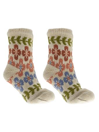MINXNY - Lavender & Shea Butter Infused Lounge socks w/sachet | Aromasoles RUST