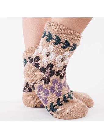 MINXNY - Lavender & Shea Butter Infused Lounge socks w/sachet | Aromasoles WINE