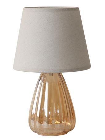 TOWNHOUSE - Table Lamp Glass Onion AMBER