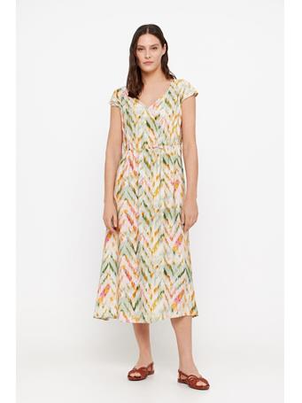 CORTEFIEL - Long Printed Dress MULTICOLOURED