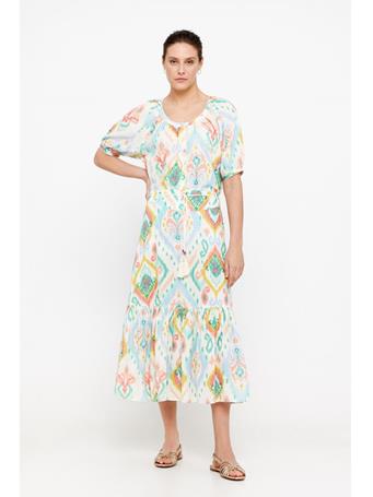 CORTEFIEL - Long Printed Skirt MULTICOLOURED