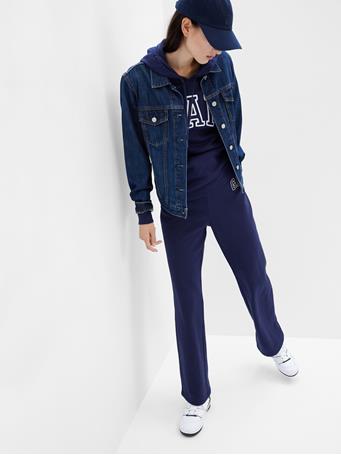 GAP - Logo Straight Sweatpants NAVY UNIFORM