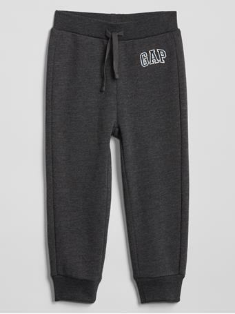 GAP - babyGap Logo Fleece Pants LIGHT HEATHER GREY B08
