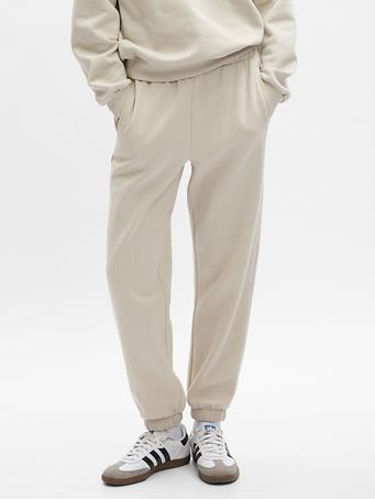 GAP - High Rise Boyfriend Joggers MOONSTONE