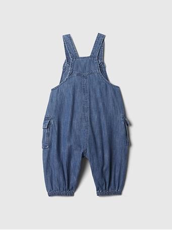 GAP - Baby Baggy Overalls MEDIUM INDIGO 1