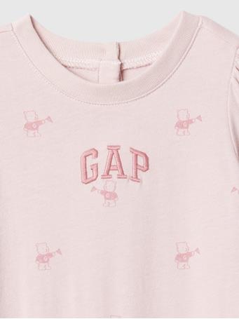 GAP - Baby Brannan Bear Logo Footless One-Piece PRIMITIVE