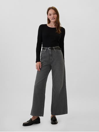 GAP - Wide Leg Jeans BLACK WASH