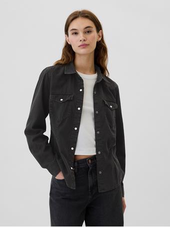 GAP - Denim Shirt BLACK WASH