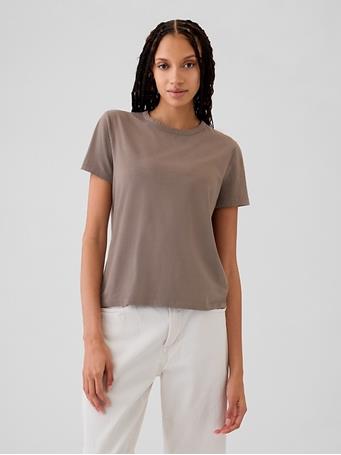 GAP - Organic Cotton Vintage T-Shirt PLYMOUTH ROCK