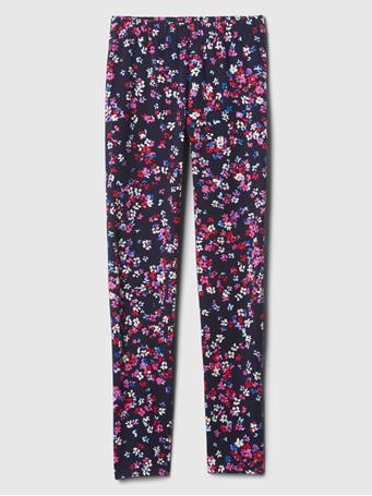 GAP - Leggings NAVY FLORAL