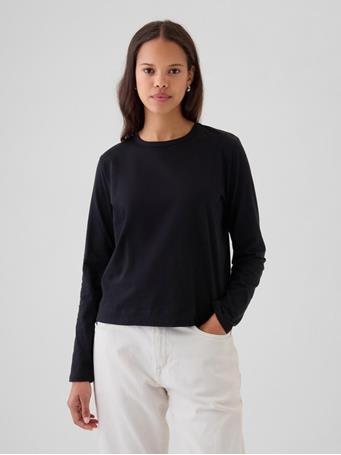 GAP - Organic Cotton Vintage T-Shirt BLACK