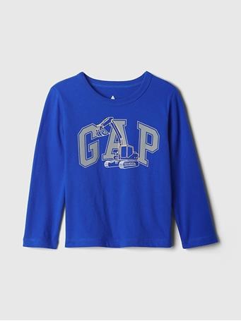GAP - Mix and Match Graphic T-Shirt BENTE BLUE